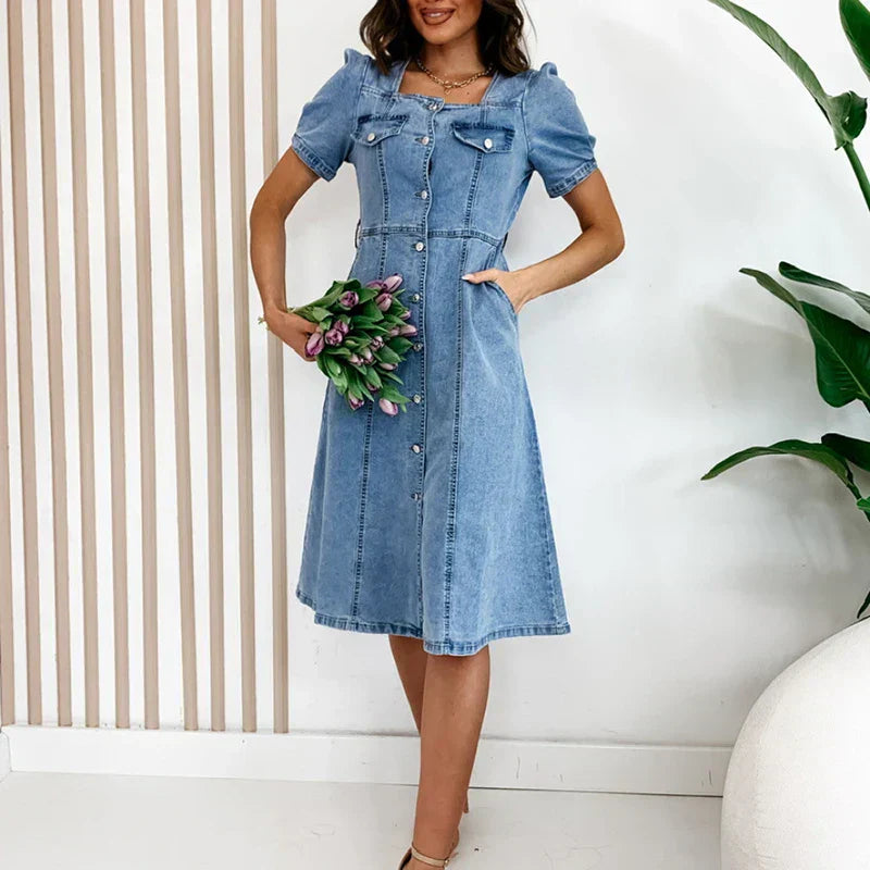 Eugenia Classic and Stylish Summer Dress for Women Modern Trendy Look
