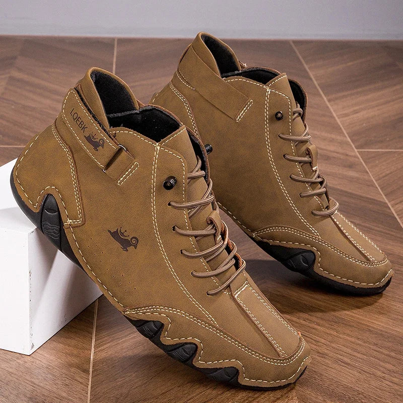 Suede Look Lace Up Low Top Sneakers 7
