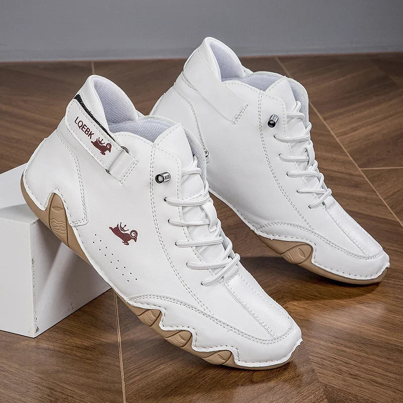 Suede Look Lace Up Low Top Sneakers 9