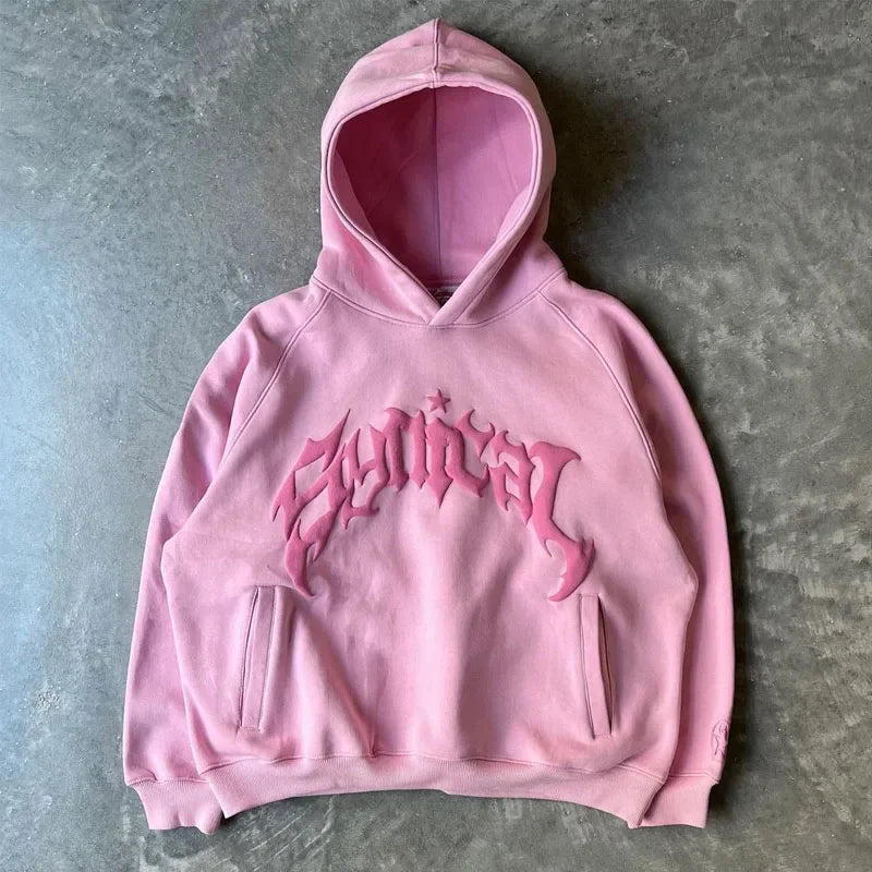 Gothic Star Oversized Hoodie