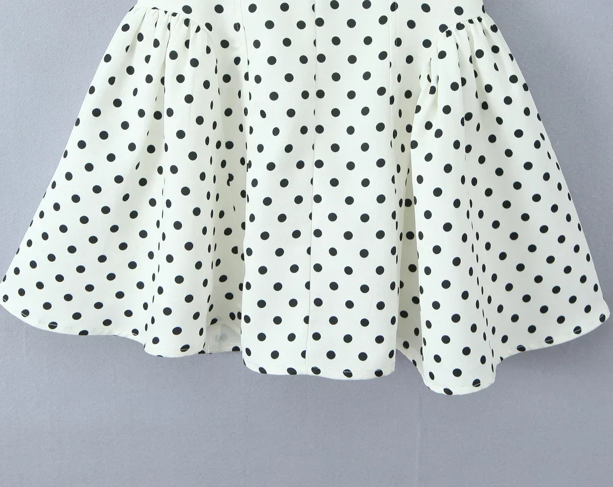 ROSALINA POLKA DOT DRESS