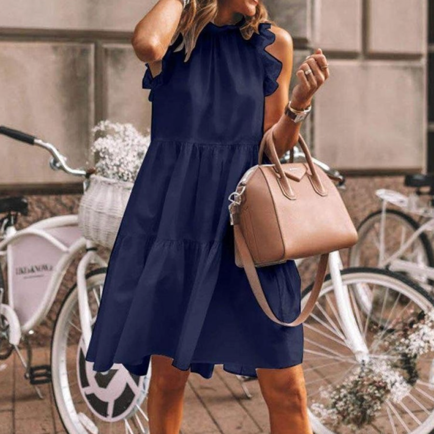 Teodora Effortless Tailored and Summer Dress Premium Wardrobe Essential