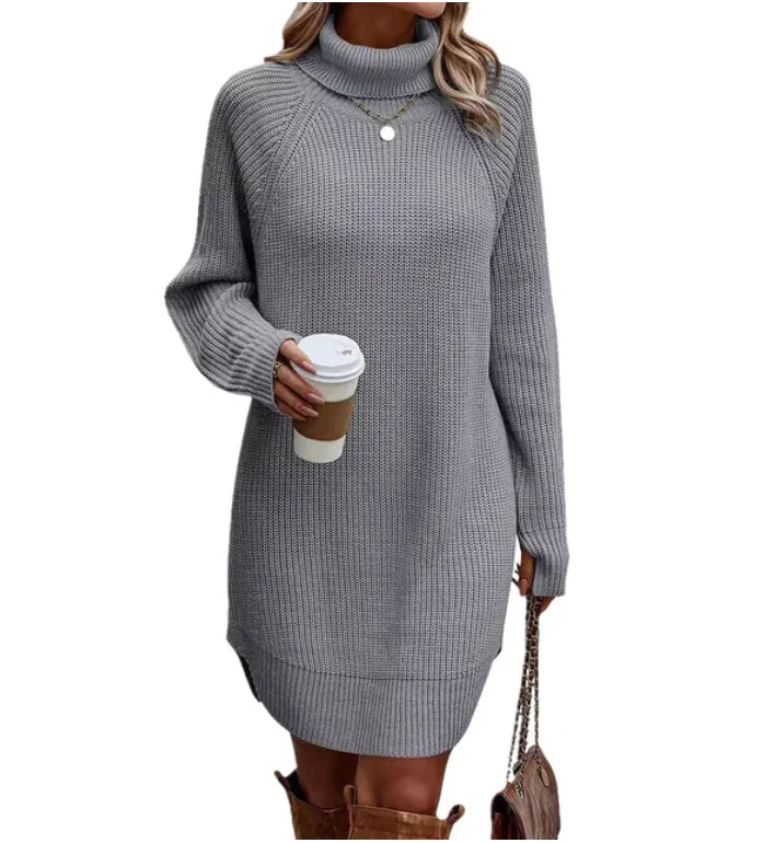 Carlota Elegant Knitted Dress Contemporary Dress for Seasonal Wardrobe Essential