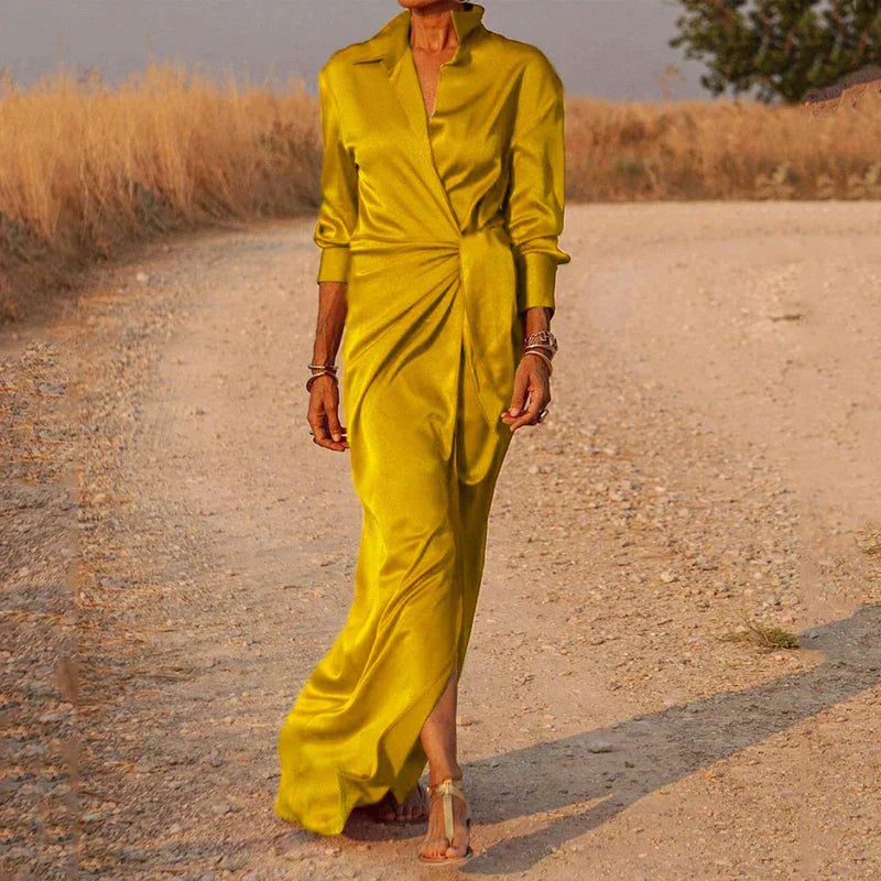 Patricia Elevated Silk Dress Occasion Wear