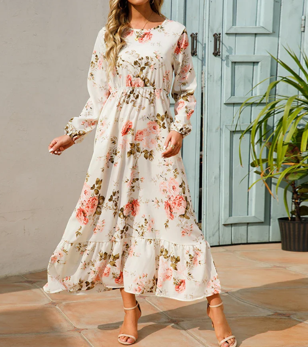 Huberta Aesthetic Summer Dress Evening Wear Edit
