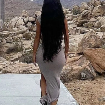 Ribbed Knit One Shoulder Asymmetrical Neck Ruched Bodice High Split Bodycon Maxi Dress