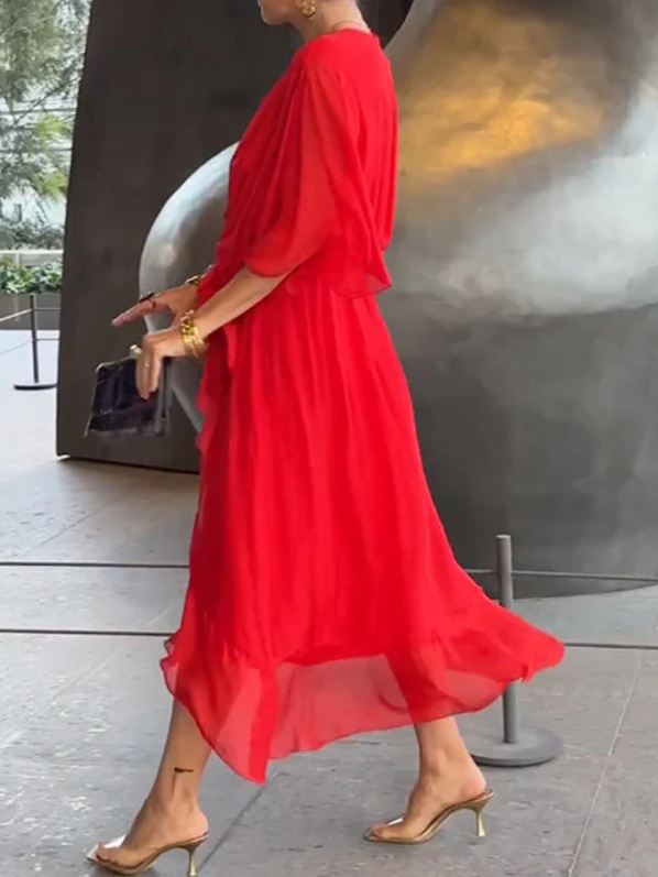 Allison Effortless Chiffon Ceremony Dress Chic Silhouette Collection