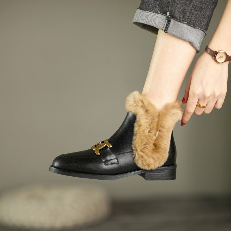 A Poisonous Touch Ankle Boots