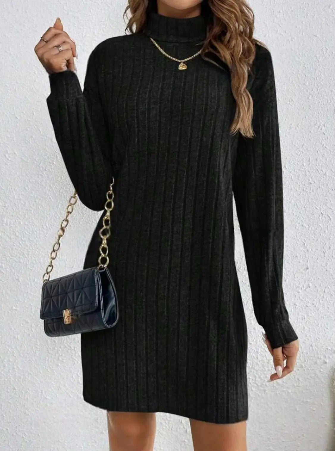 Carina Exclusive Knitted Dress Premium Wardrobe Essential
