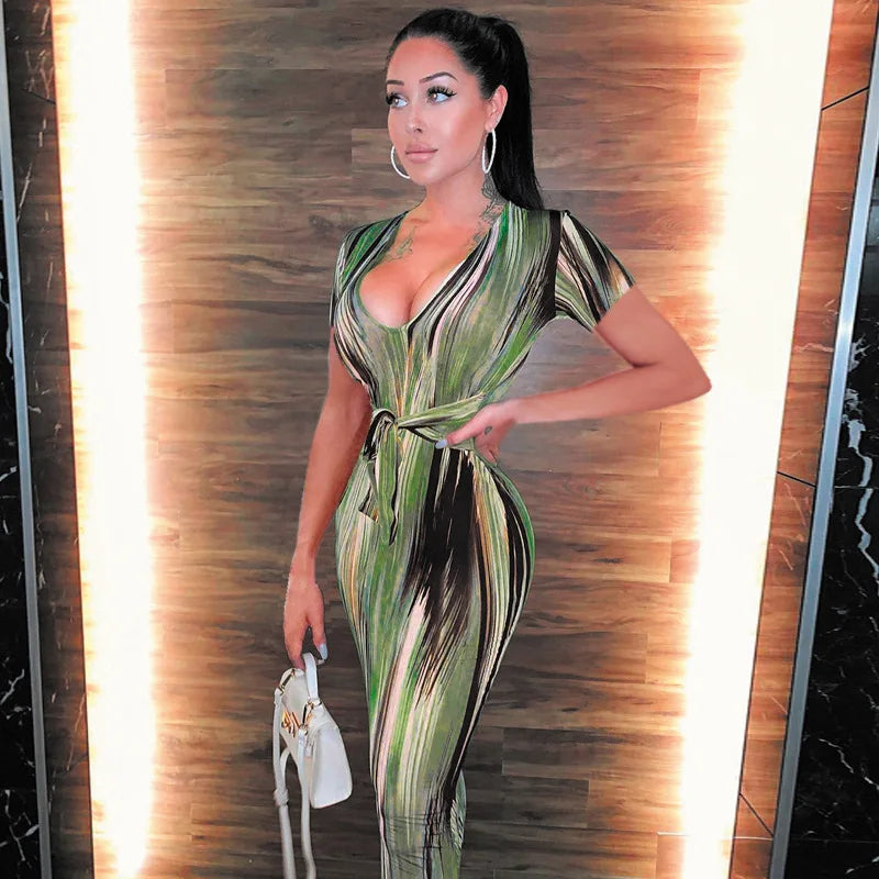 Twist And Shout Midi Dress