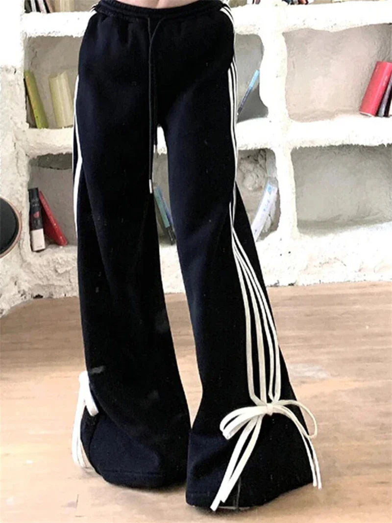 Women's Y2K Elastic Waist Gothic Hiphop Casual Sporting Sweatpants