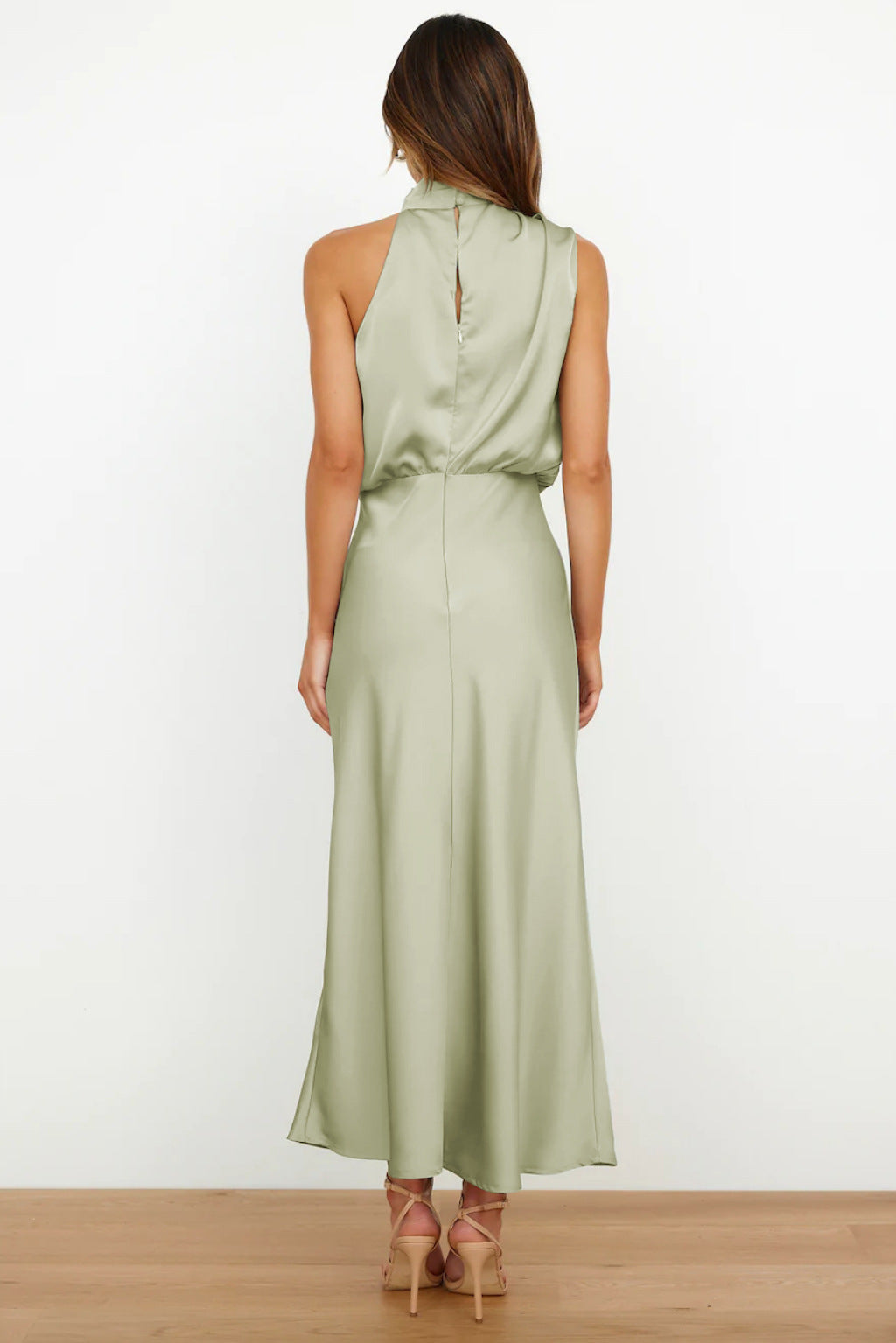 Sleeveless Off Shoulder Bodycon Elegant Maxi Dresses Wedding 29