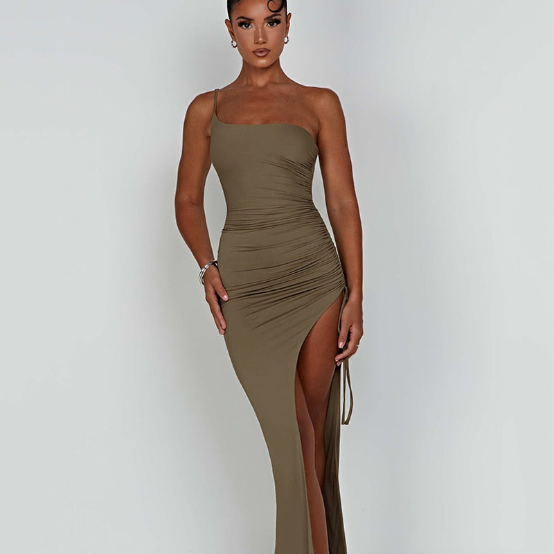 ZOEY MAXI DRESS Khaki
