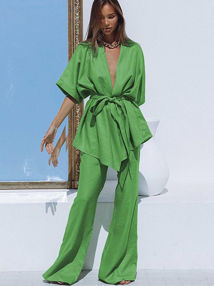 Before We Met Pants Set