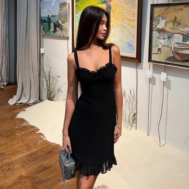 A New Shade Of Red Mini Dress