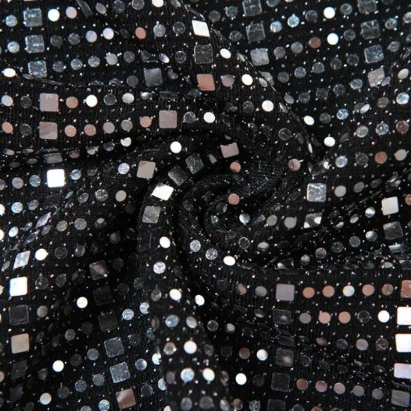 Sequined Halter Neck Top