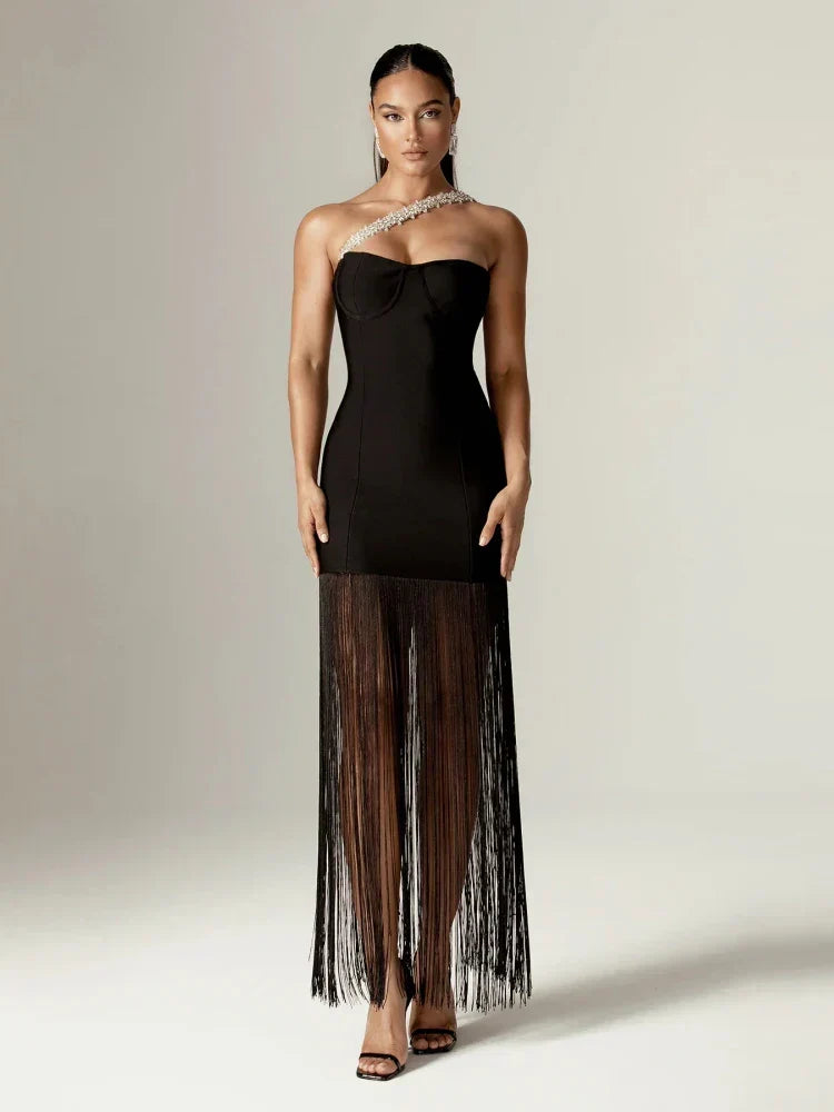 Fringe Party Dress