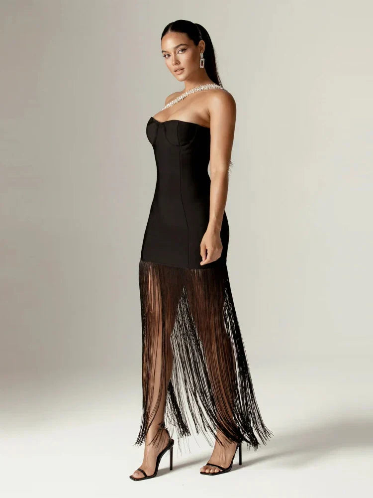 Fringe Party Dress