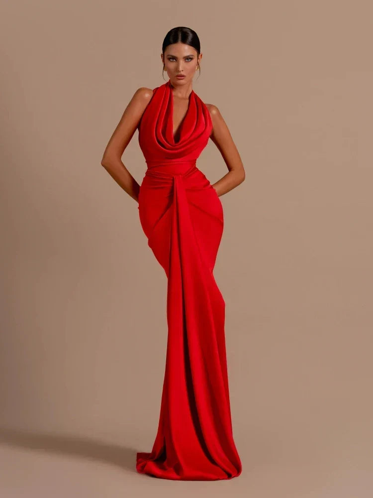 Backless Maxi Dress