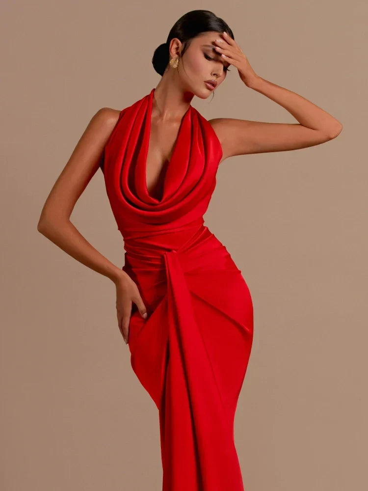 Backless Maxi Dress