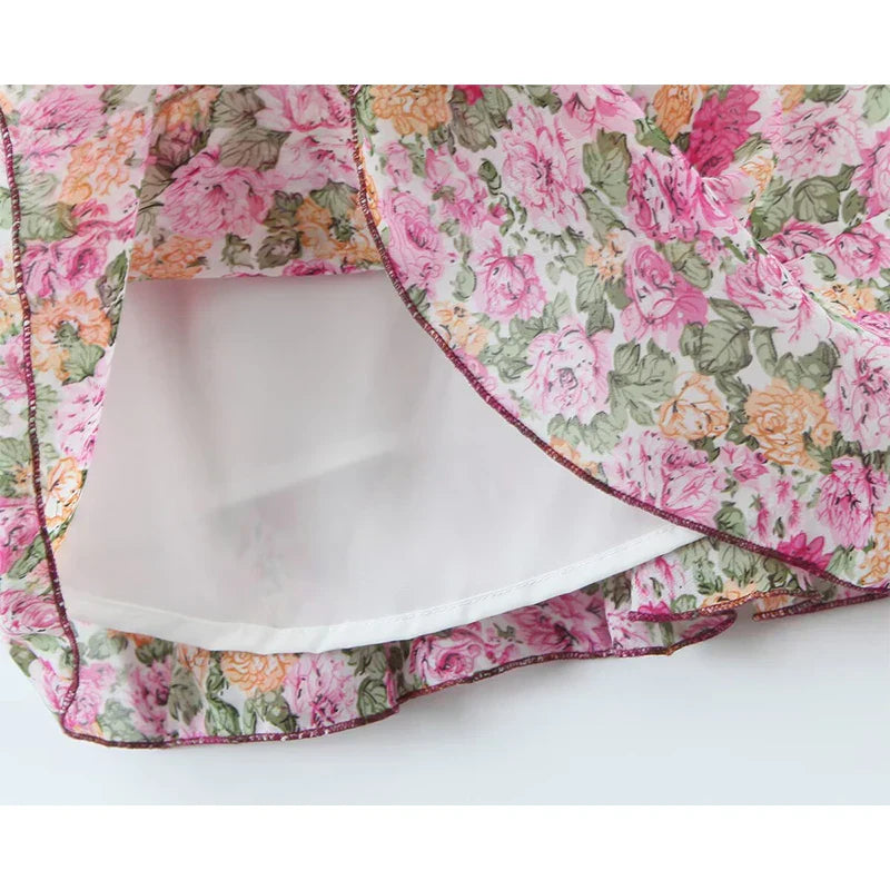 CATALINA FLORAL MINI DRESS