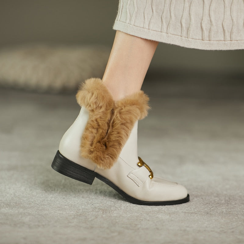 A Poisonous Touch Ankle Boots