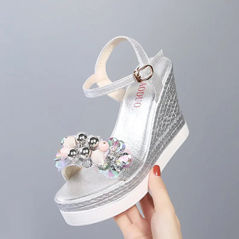 Better Off That Way Wedges Sandals