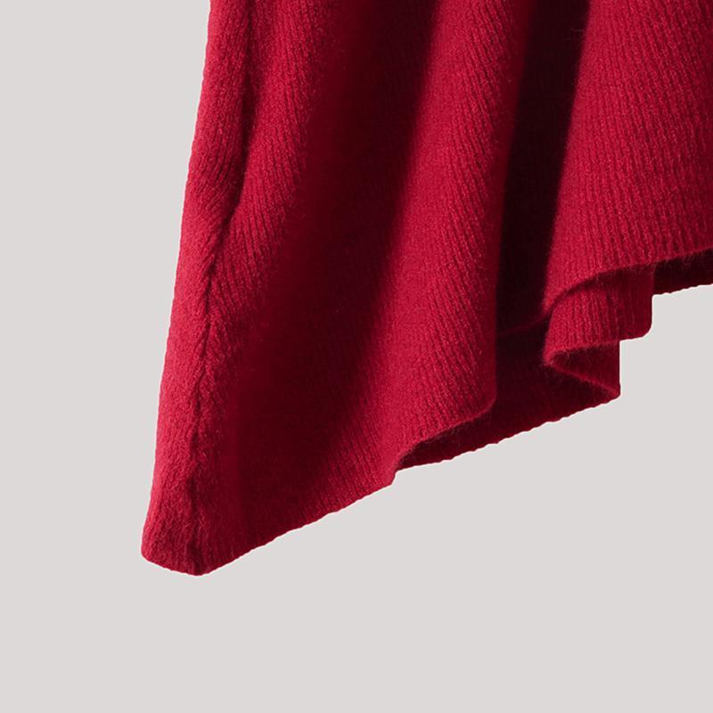 Short Sleeve Pure Color Knit Dress