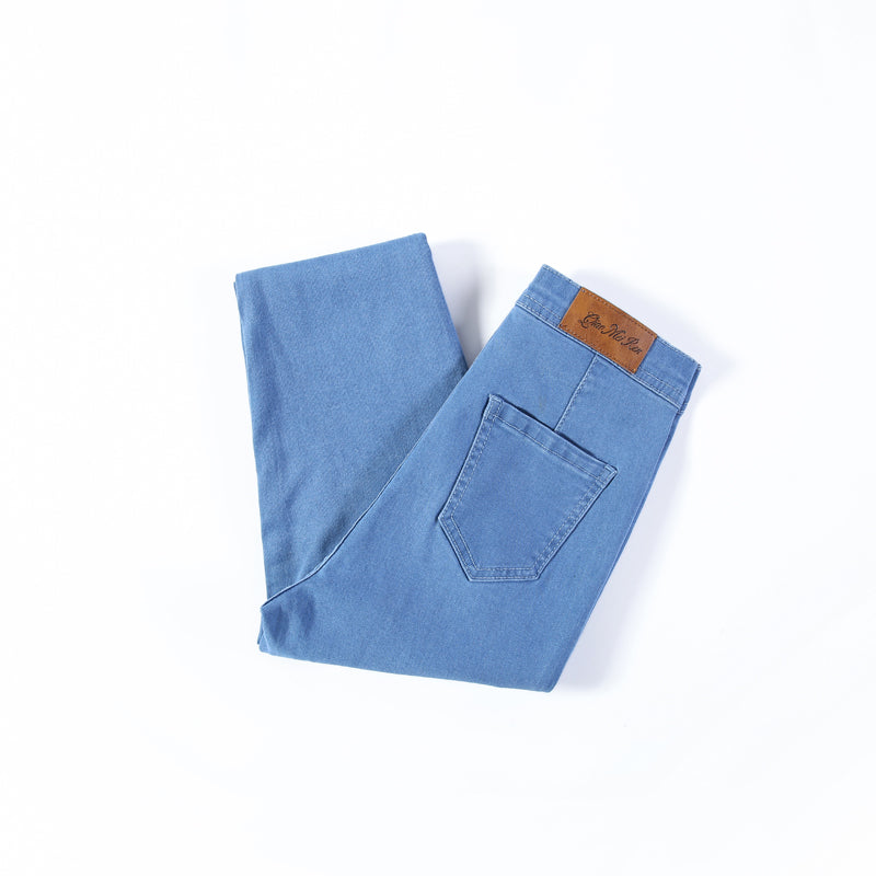High Waist Stretch Denim Slim Fit Skinny Jeans 7