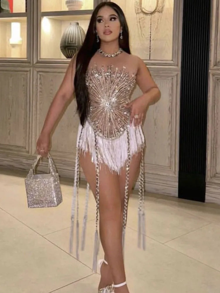 Sequin Mini Dress