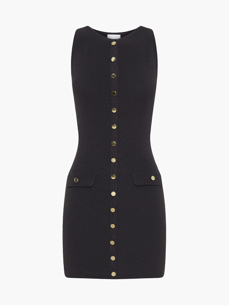 Georgia Mini dress Black