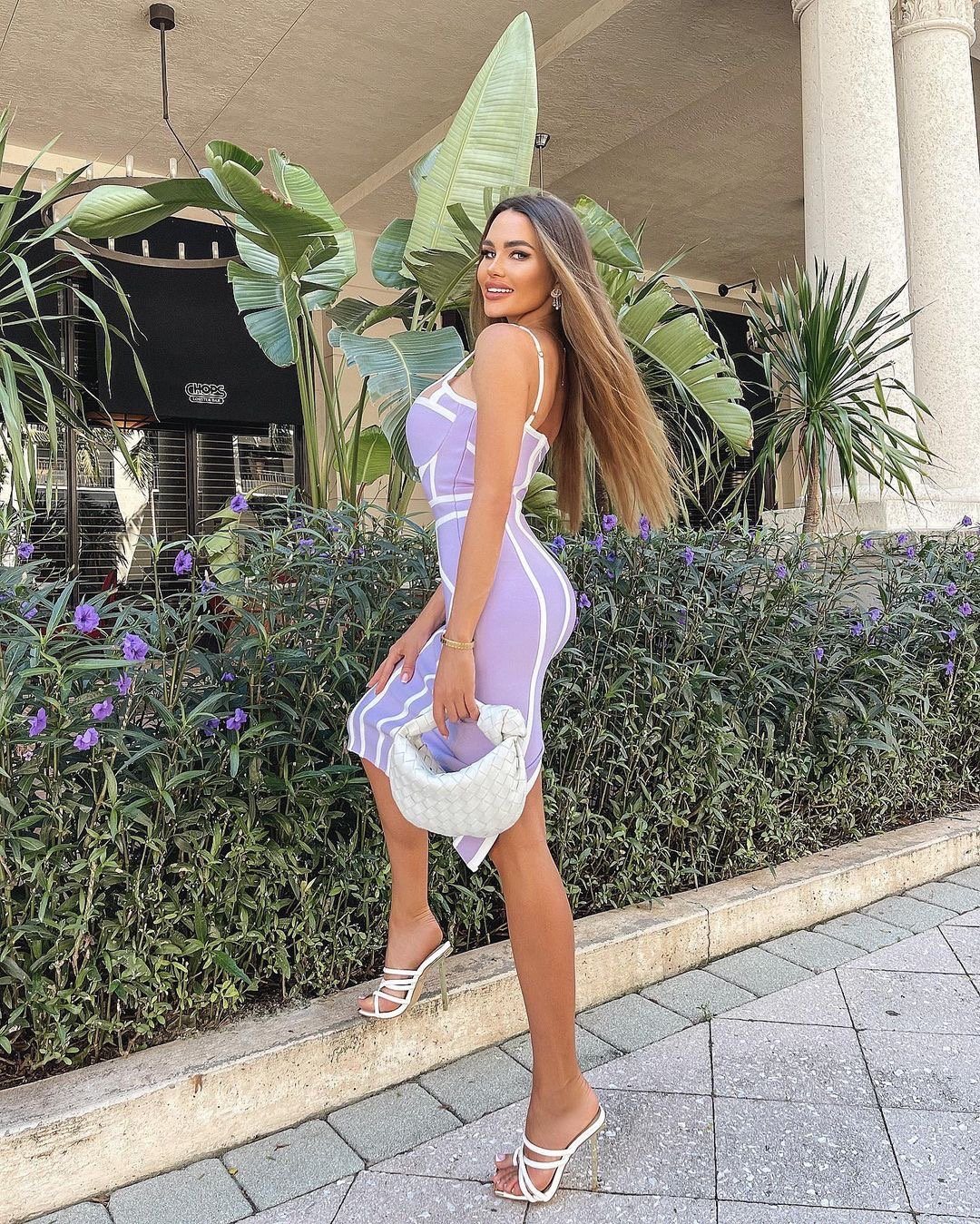 Be My Prisoner For The Night Midi Dress