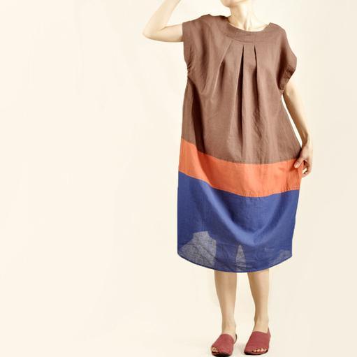 Sweet summer time cotton dress linen maxi dress