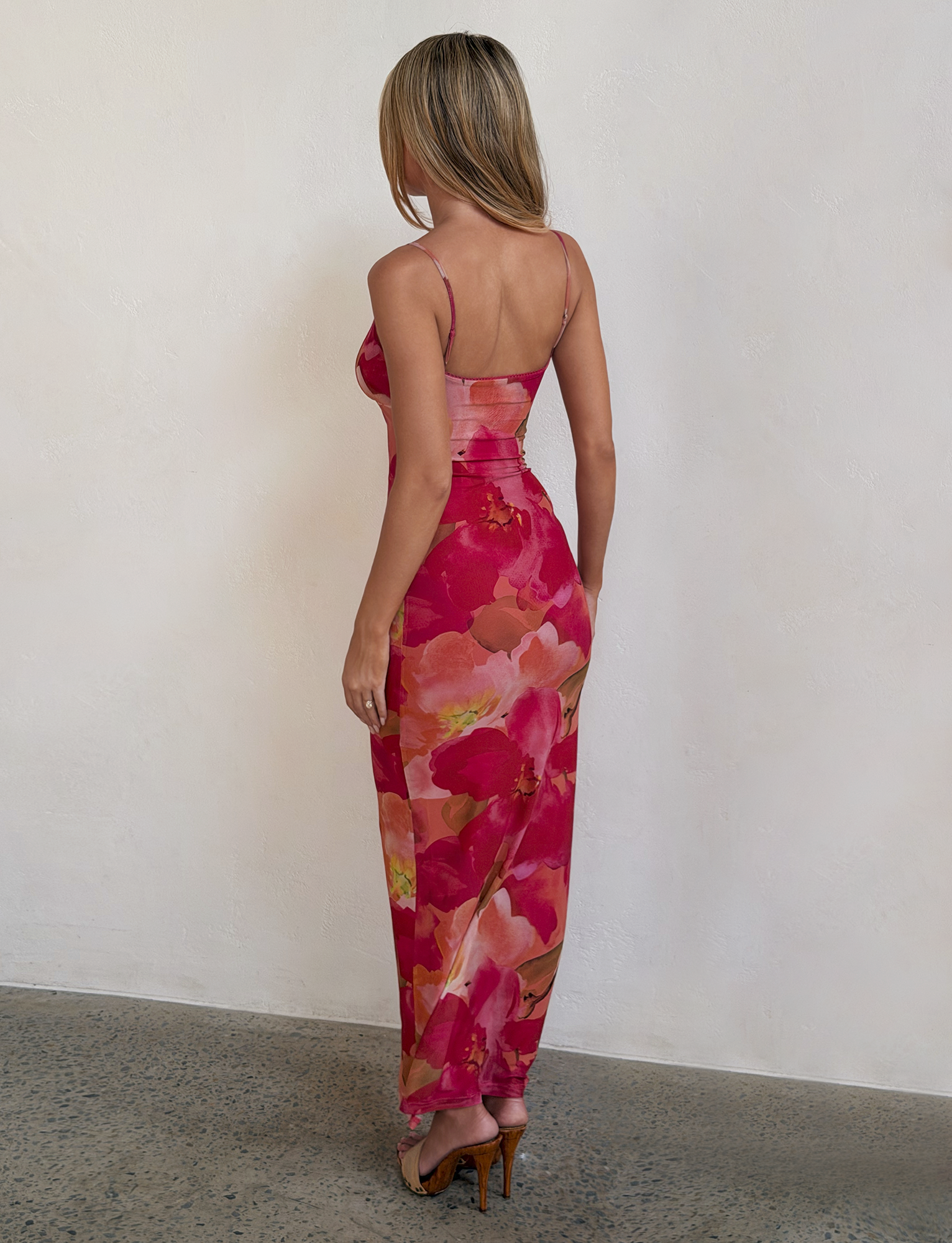 JULIANNA MAXI DRESS - DAIQUIRI FLORAL