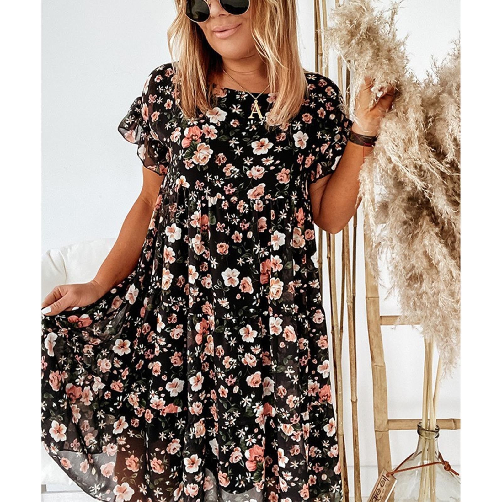 Creusa Relaxed and Stylish Summer Dress for Women Sophisticated Look