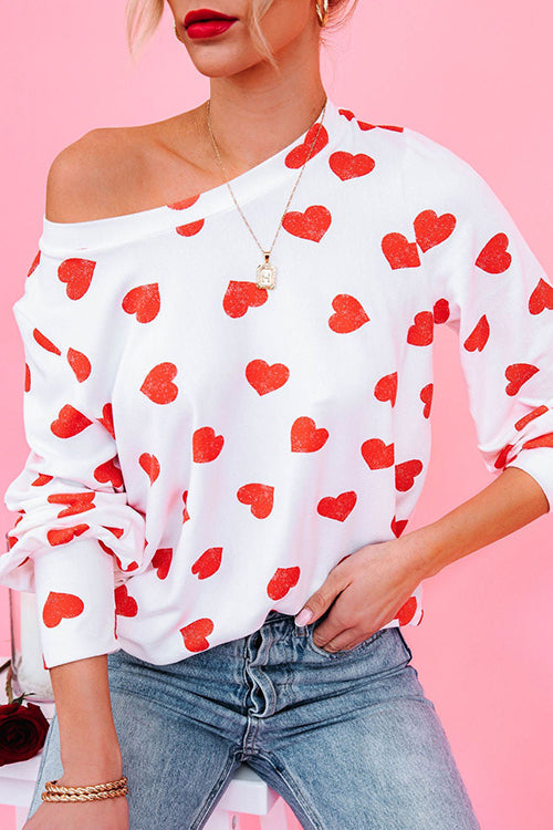 First Love Heart Long Sleeve T Shirt