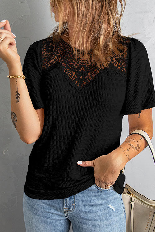 Add A Little Charm Lace Blouse