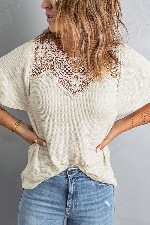 Add A Little Charm Lace Blouse