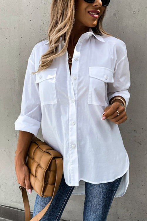 Back To Basics Pockets Button Shirt