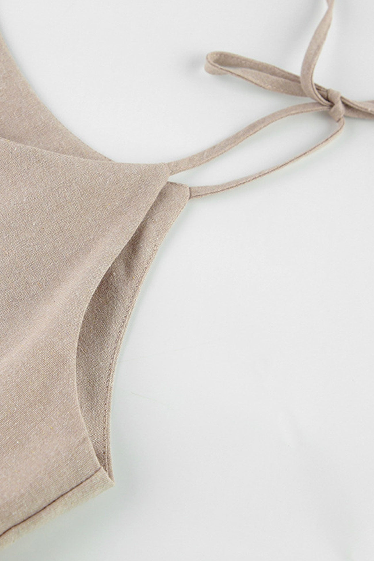 Tie up Straps Cotton Cami Dress