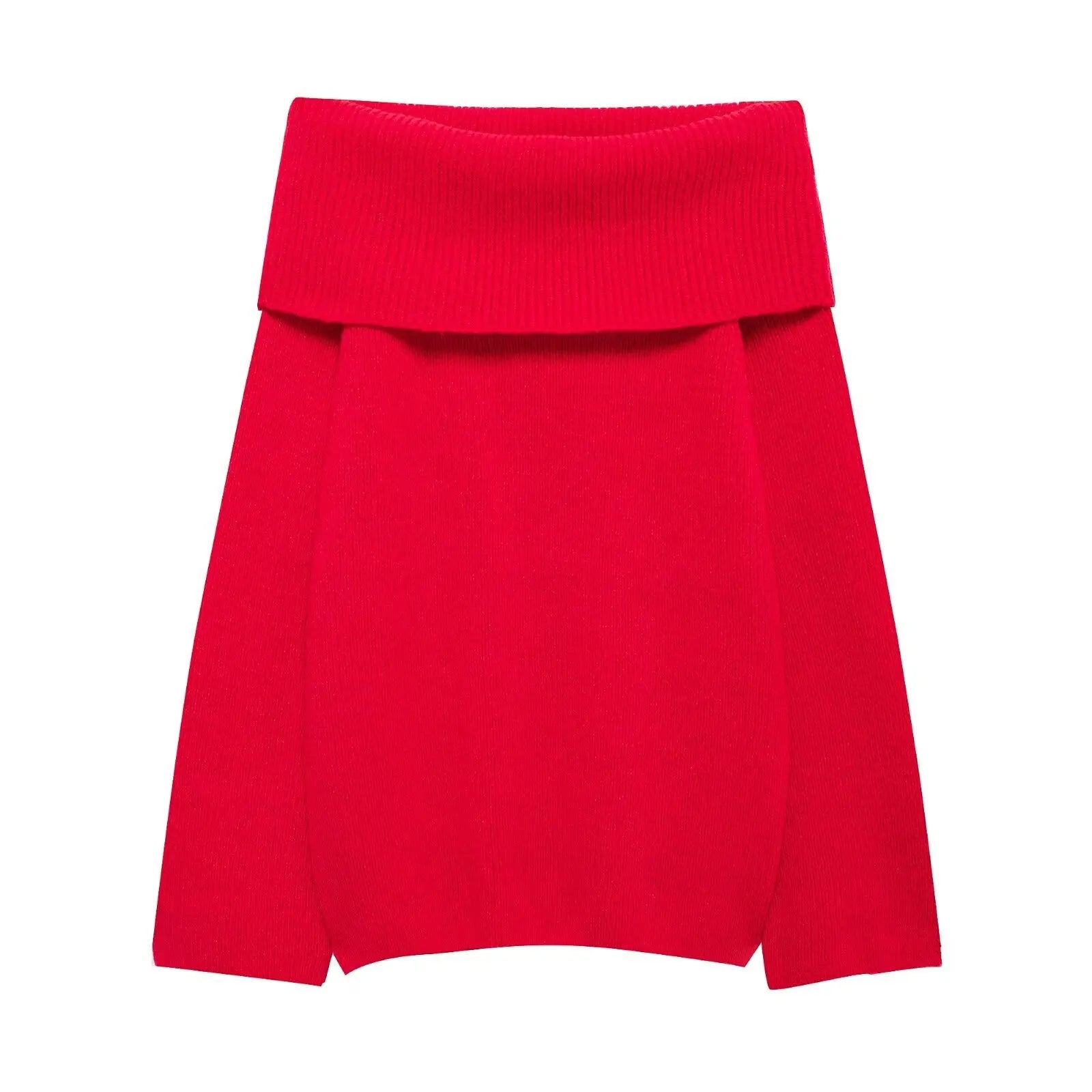 Casual Loose Fashionable Stylish Cozy Long Sleeve Solid Polo Collar Knitted Pullover Sweater