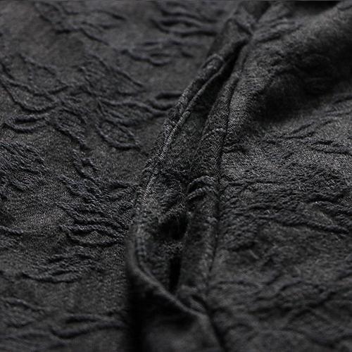 Unique jacquard cotton Soft Surroundings Fashion Wardrobes black loose Dress spring