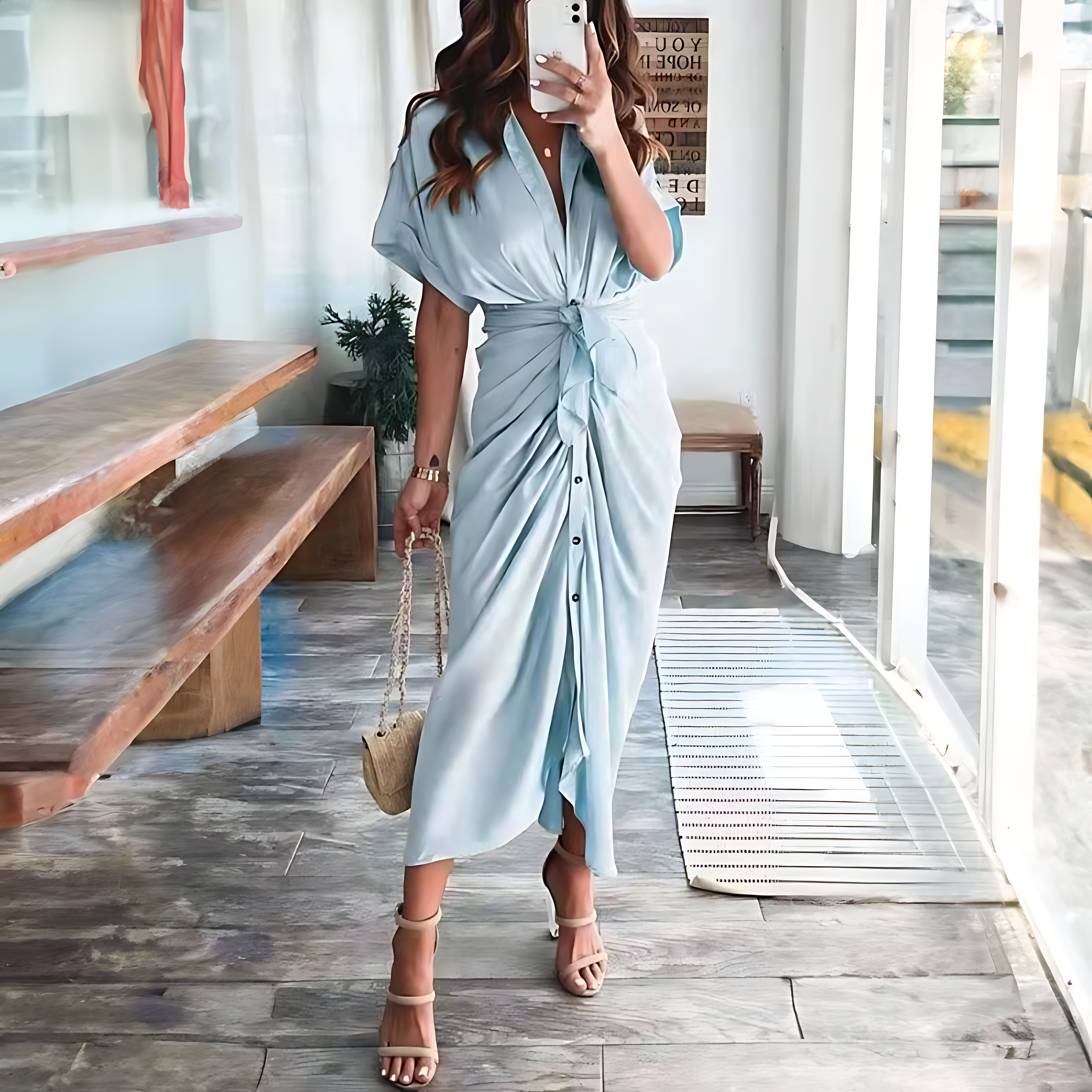 Lucila Aesthetic Dress Evening Wear Edit