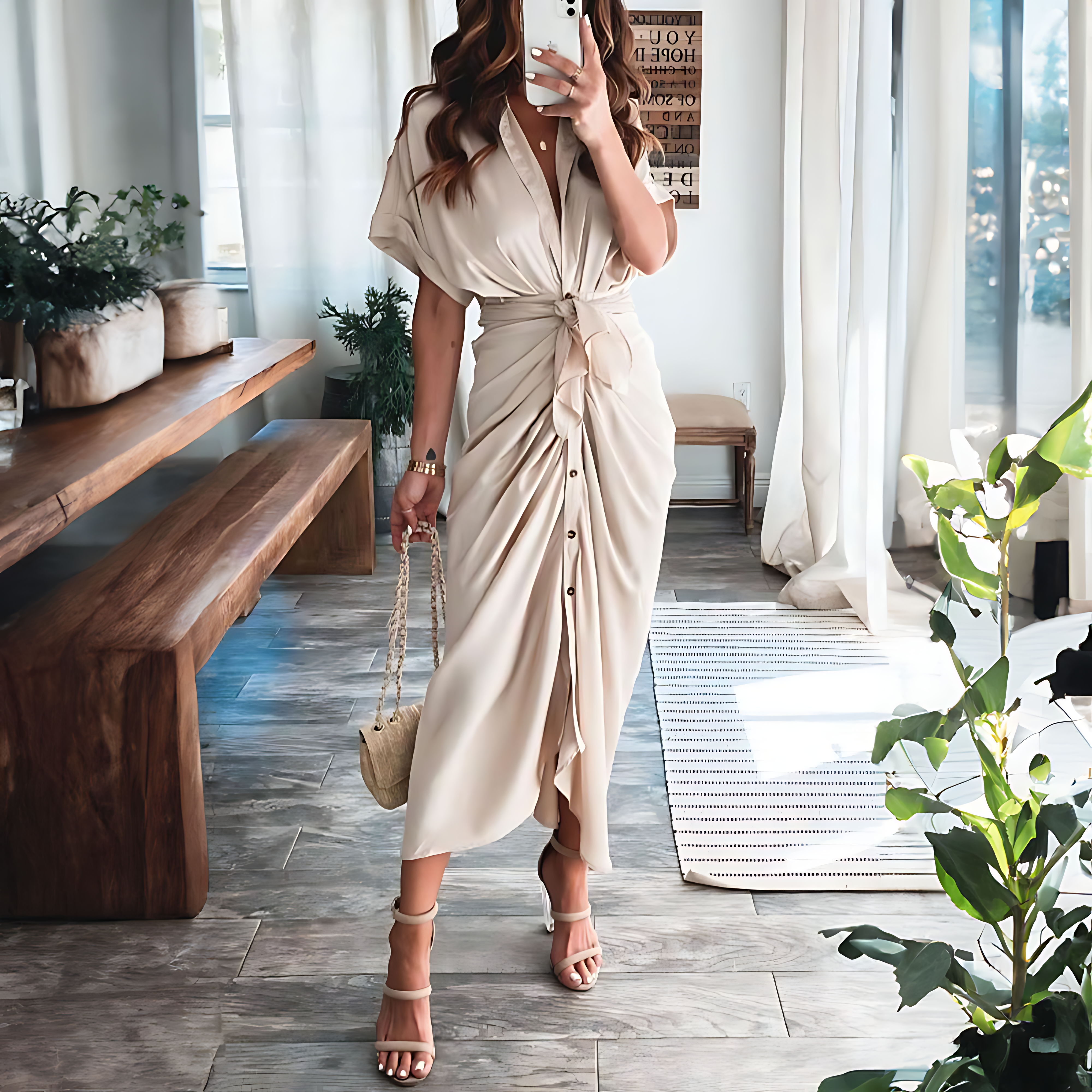 Lucila Aesthetic Dress Evening Wear Edit