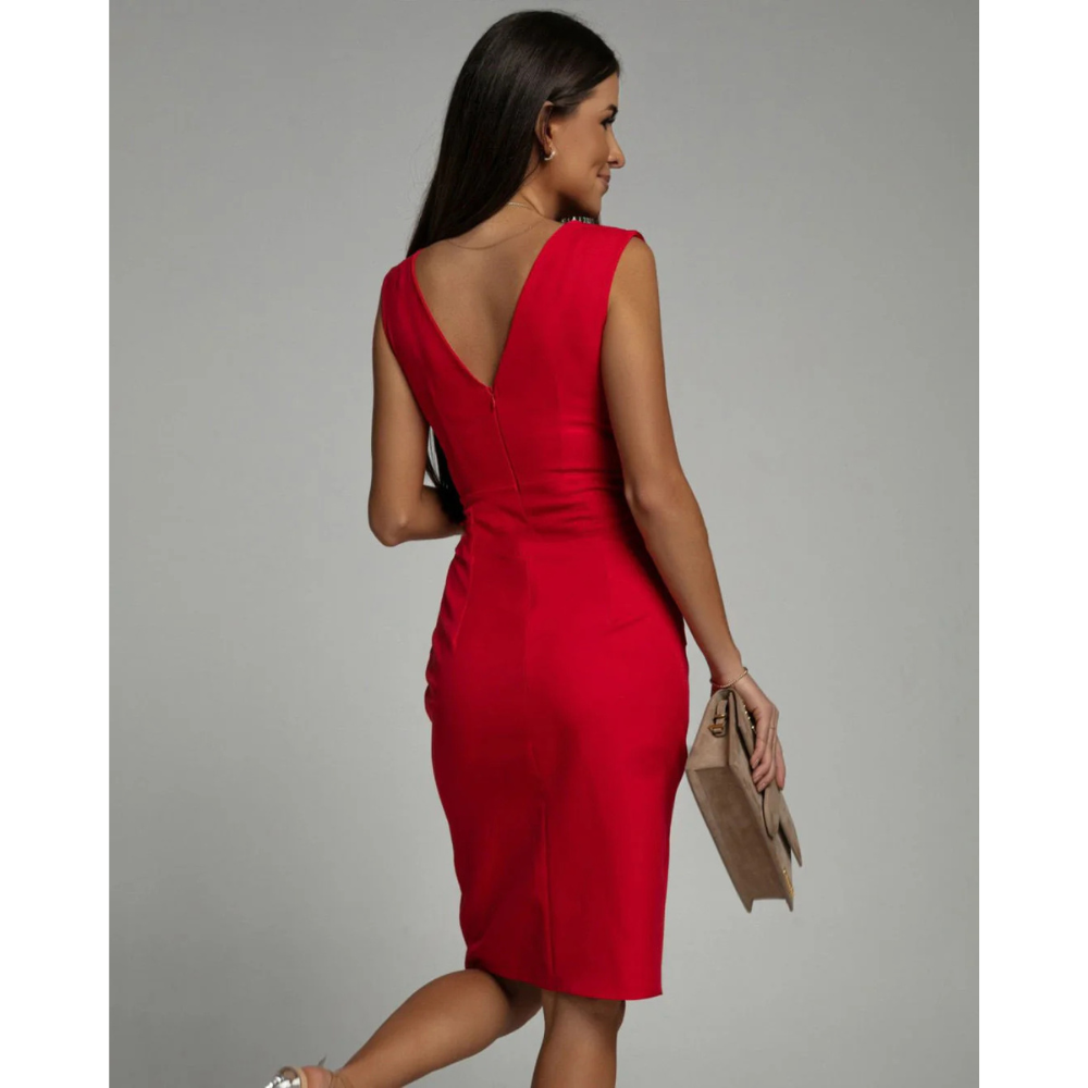 Rita Luxe Chic Cocktail Dress for Women Premium Wardrobe Essential