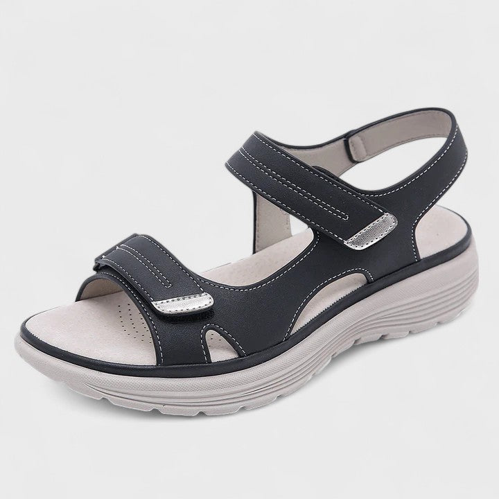 Open Toe Double Strap Ankle Strap Platform Sport Sandals