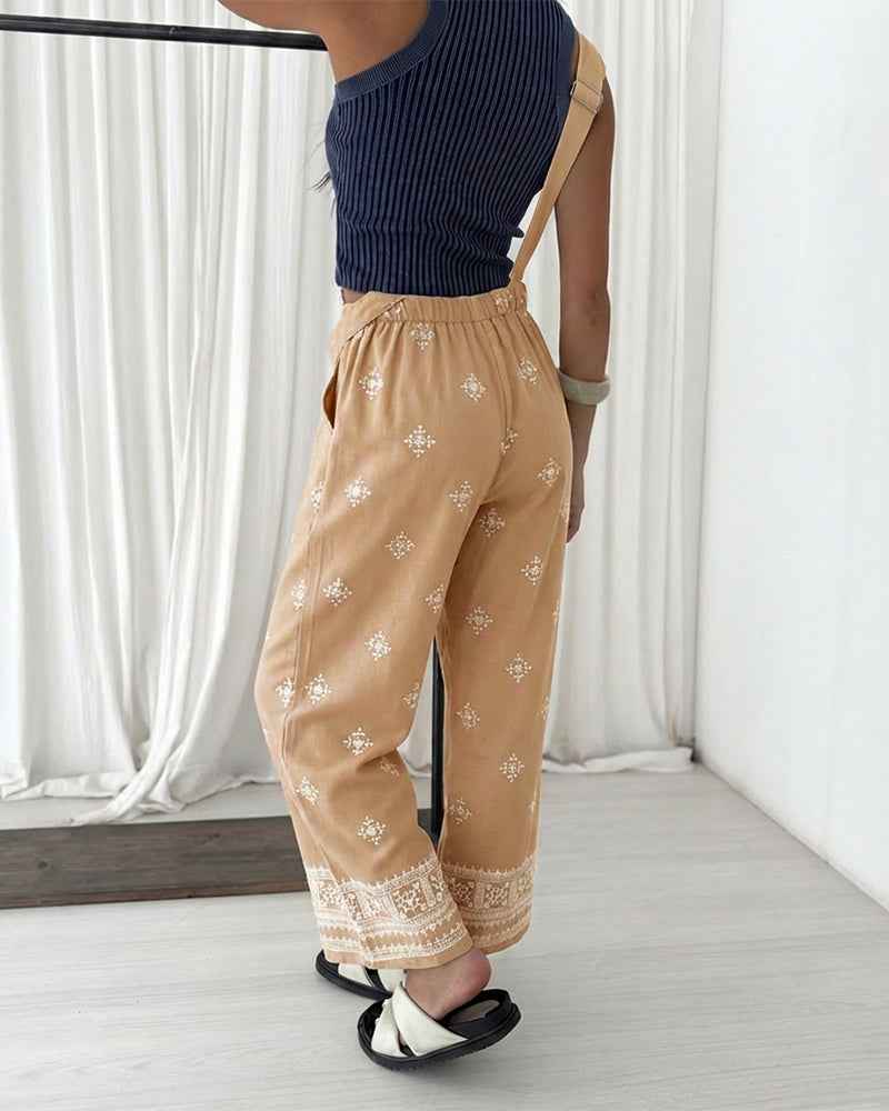 Stylish Vintage Tribal Jumpsuit for Women | Comfortable & Versatile