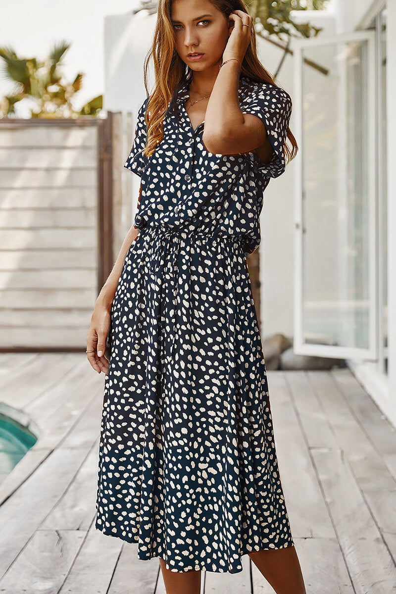 Exclusive Melissa Midi Dress Everyday Luxe Edit