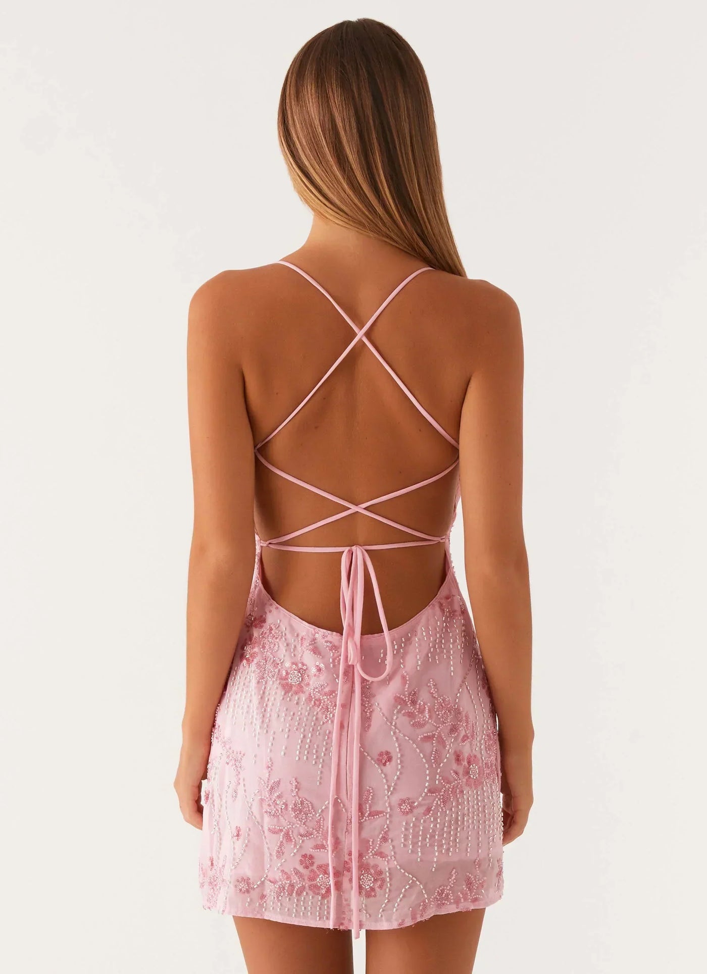 Sequin Sweetheart Cut Out Mini Dress Cocktail 9
