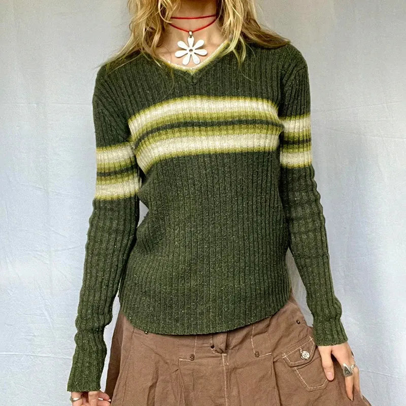 Vintage Striped Sweater